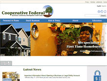 Tablet Screenshot of cooperativefederal.org